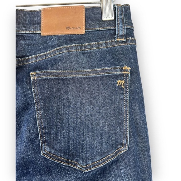 Madewell 9” Mid Rise Skinny Jeans Danny Wash Ankle length Style E0259 Sz 27 NWOT - Picture 8 of 16